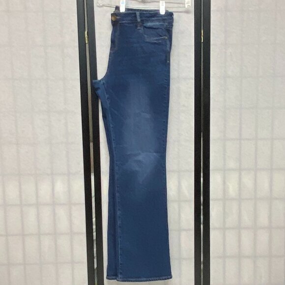 High Rise Karen Baby Bootcut Faded Denim Jeans Medium Wash Kut from the Kloth 14 - Picture 5 of 13